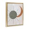 Stupell Industries Sun & Moon in Minimal Style Floating Frame By Daniela Santiago